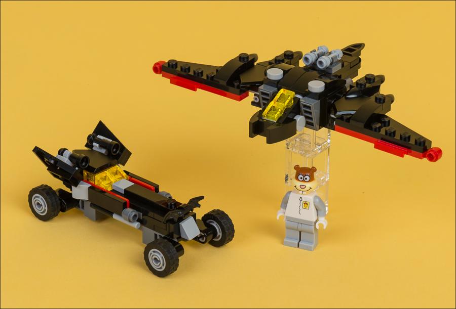 Обзор набора The Lego Batman Movie 30524 The Mini Batwing